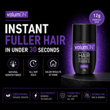 Volumon Hair Building Fibres - COTTON 12g - For Men & Women