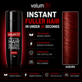 Volumon Hair Building Fibres - KERATIN 28g - For Men & Women!