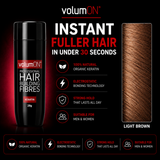 Volumon Hair Building Fibres - KERATIN 28g - For Men & Women!