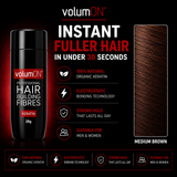 Volumon Hair Building Fibres - KERATIN 28g - For Men & Women!
