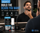 Volumon Beard Growth Spray – 60ml, 120ml, or 180ml – Fuller, Thicker Beard Fast – Free UK Delivery