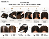 Volumon Hair Loss Concealer and Root Cover Up Kit