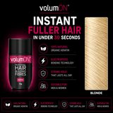 Volumon Hair Loss Hair Building Fibres - KERATIN 12g - For Men & Women