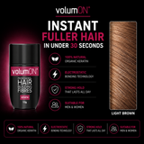 Volumon Hair Loss Hair Building Fibres - KERATIN 12g - For Men & Women