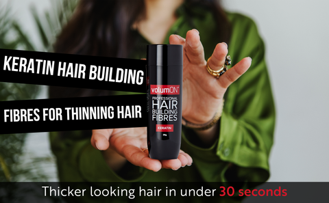 Volumon Hair Building Fibres - KERATIN 28g - For Men & Women!